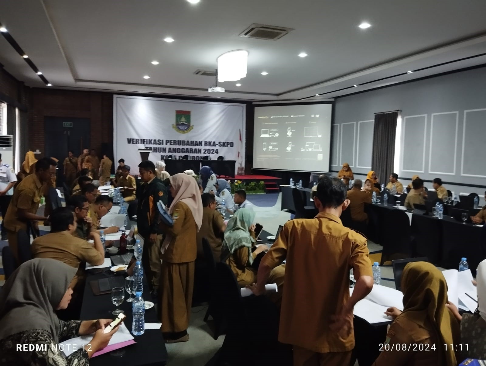 BPBD KOTA CILEGON MELAKUKAN VERIFIKASI PERUBAHAN RENCANA KERJA DAN ANGGARAN (RKA) TA. 2024